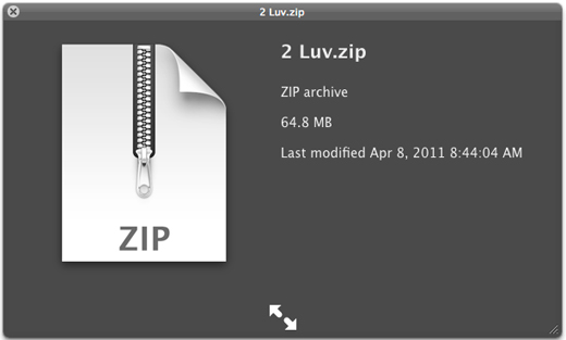 source audio zip file creation and downloads