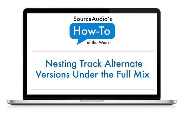 SourceAudio allows you to nest your alt versions under your full mixes